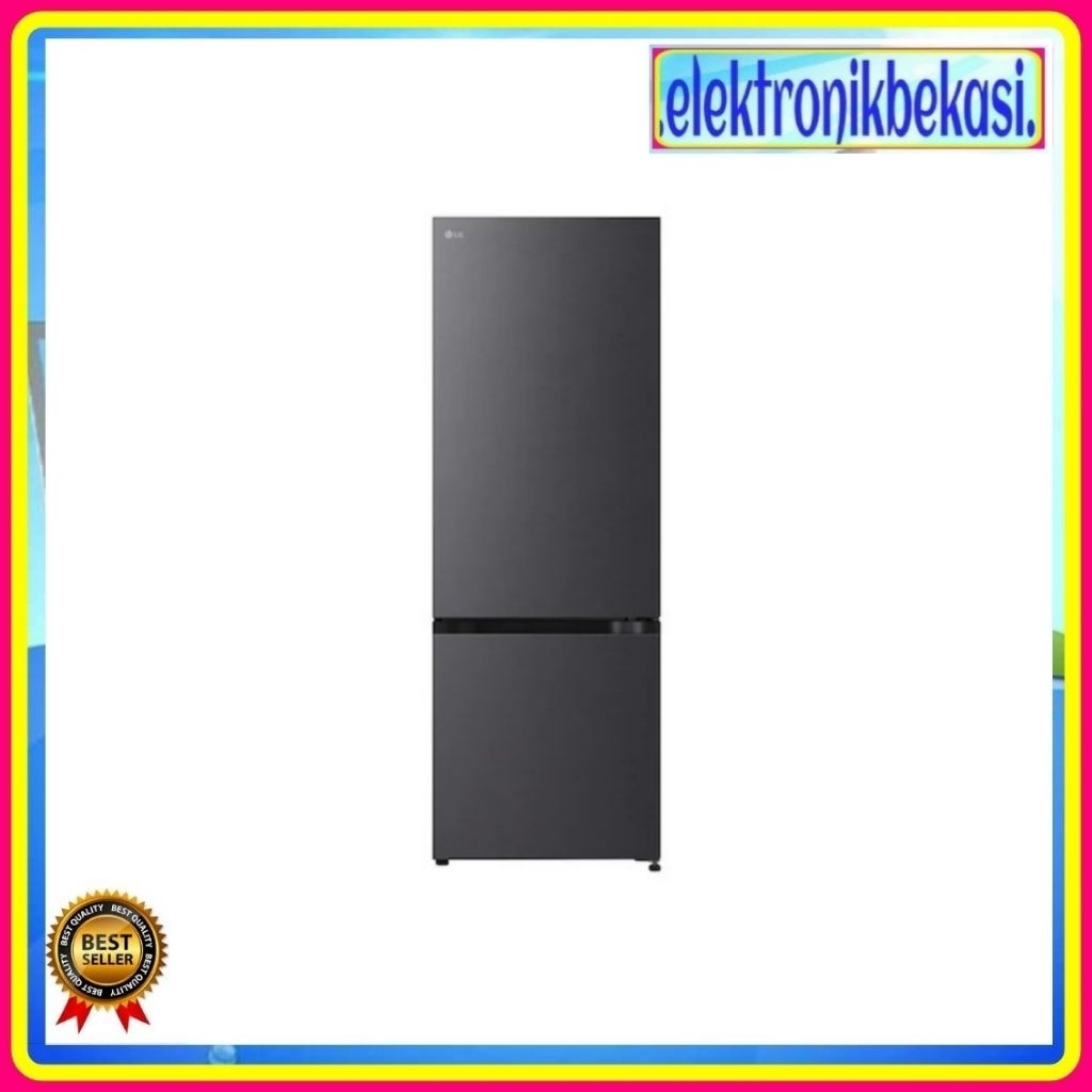 KULKAS LG GNB 389 FQAM / KULKAS LG BOTTOM FREEZER GN-B389FQAM / LG GN-B 389 FQAM