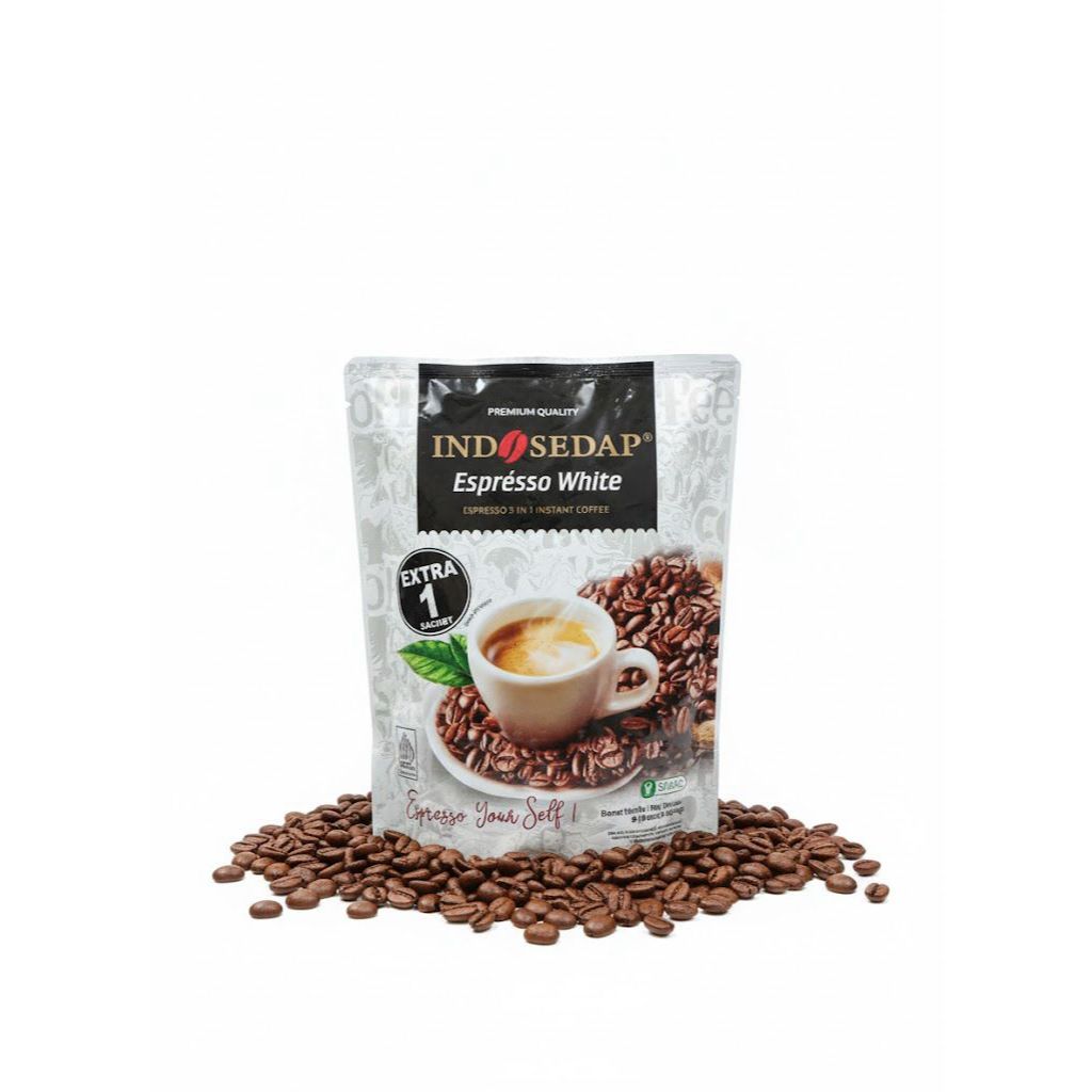 INDOSEDAP ESPRESSO WHITE - 6 Sachet Pack + Bonus 1 Sachet