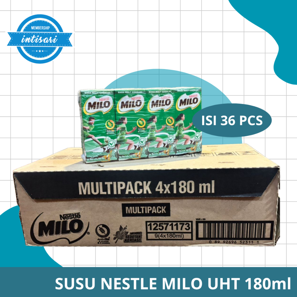 Milo UHT 180ml isi 36 PCS (DUS)