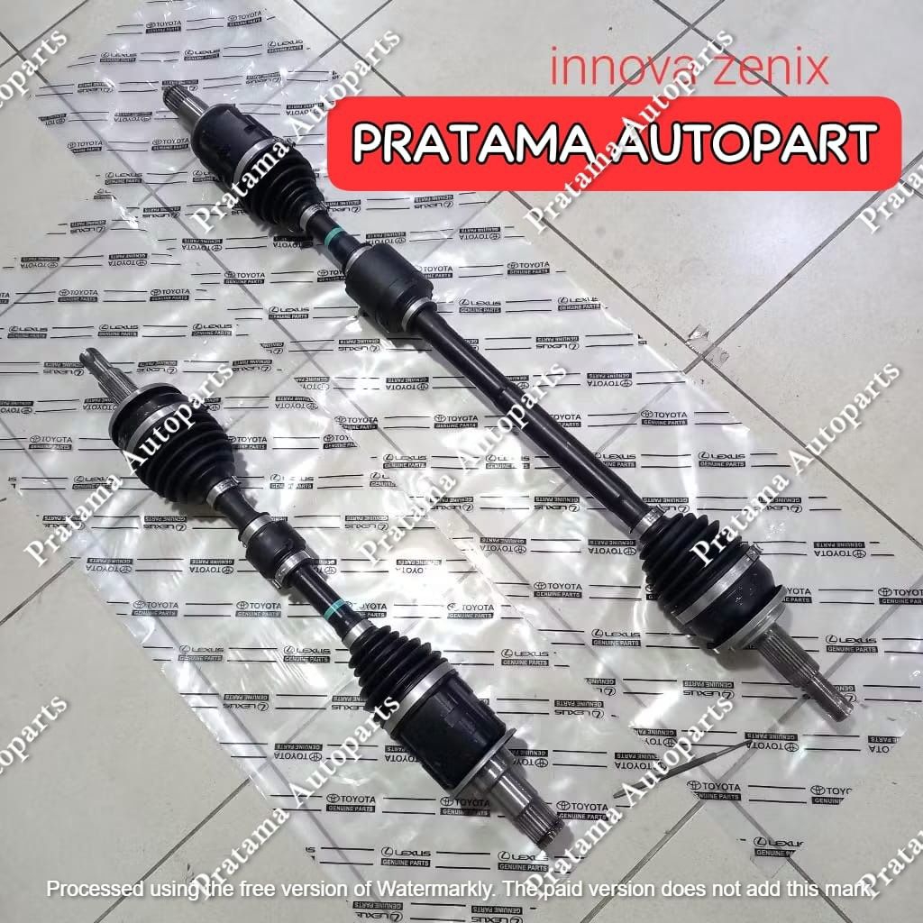 CV JOINT ASSY DRIVE SHAFT / AS RODA DEPAN TOYOTA INNOVA ZENIX ORIGINAL 1SET
