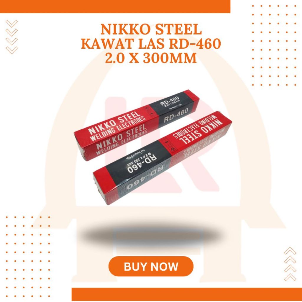 NIKKO STEEL KAWAT LAS RD460 2.0 X 300 MM - ELEKTRODA LAS LISTRIK