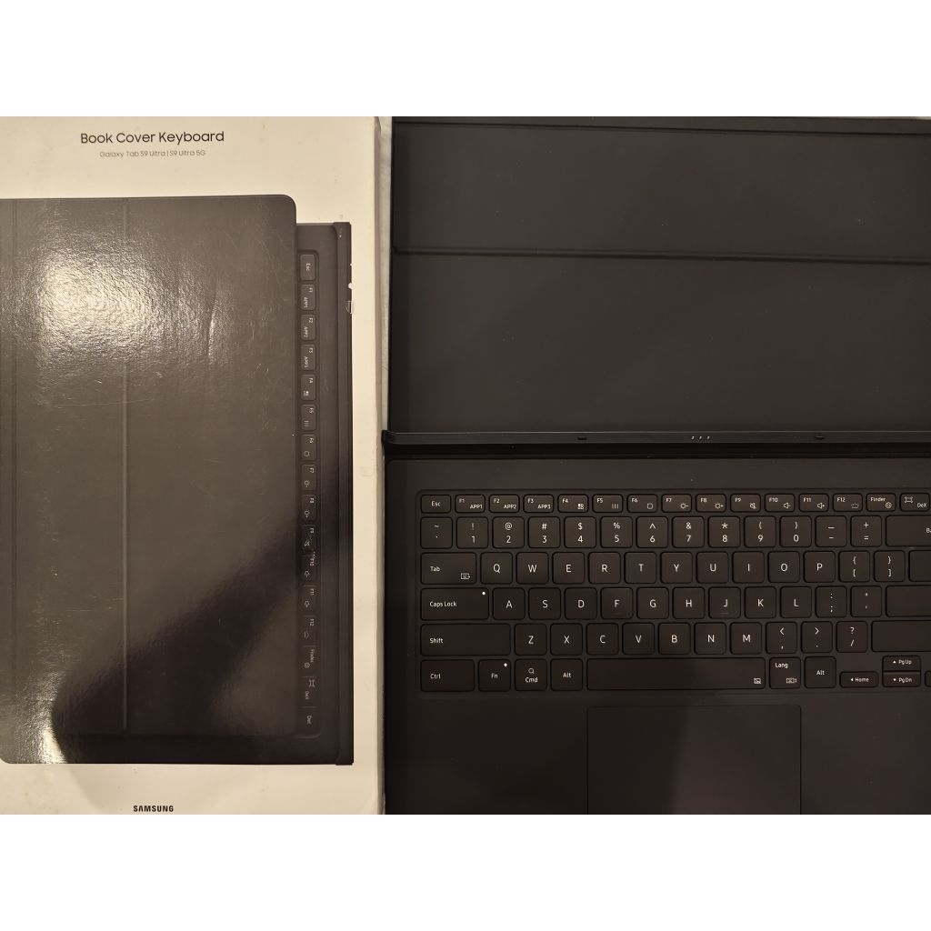 Keyboard Samsung Tab S9 S10 series original Trackpad second seken bekas Basic FE Plus Ultra FEplus