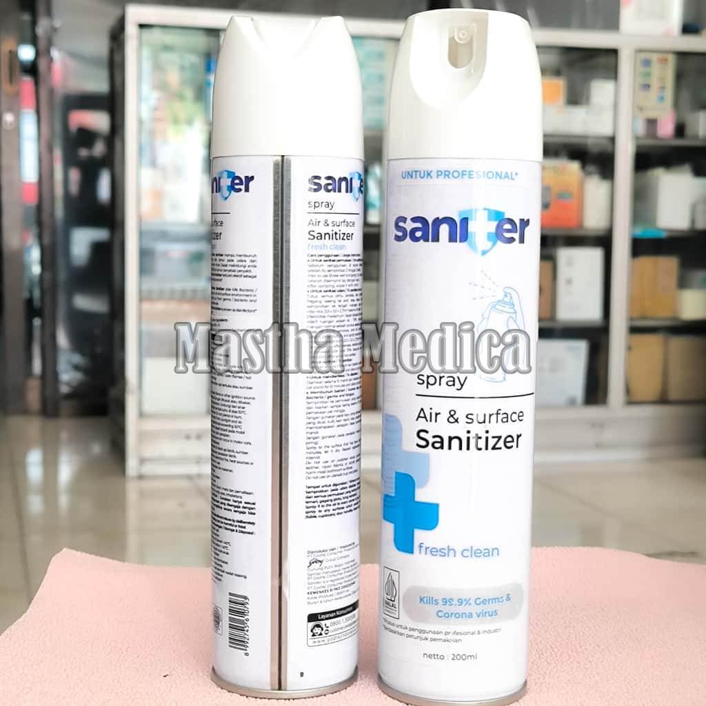 Saniter Spray 200 Ml Disinfektan  SANITER SPRAY