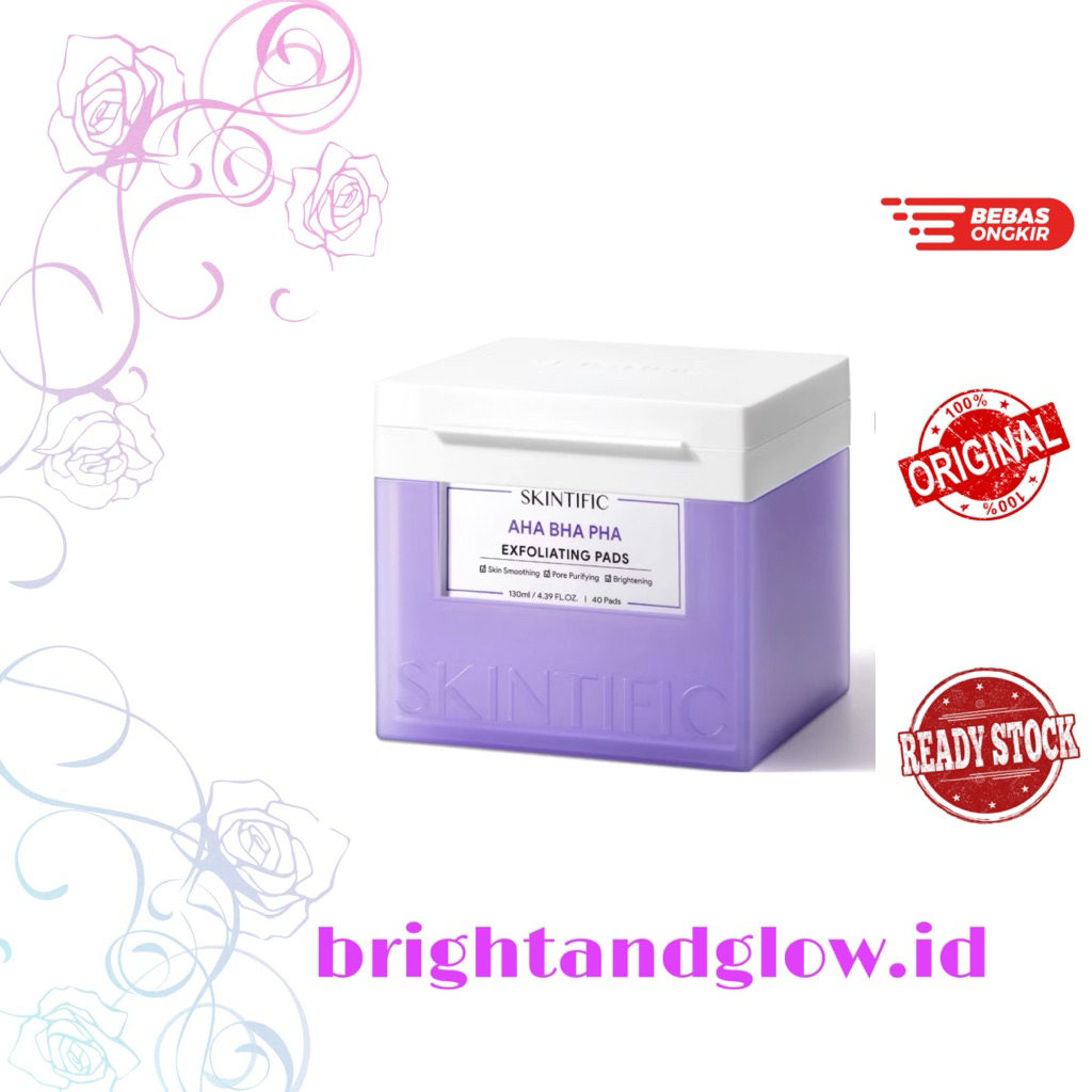 Skintific AHA BHA PHA Exfoliating Pads