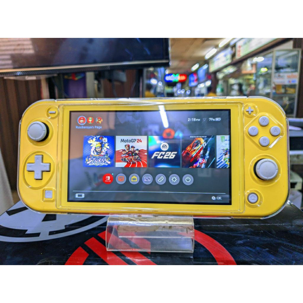 NINTENDO SWITCH LITE CFW 128GB SECOND - BONUS GAME FULL