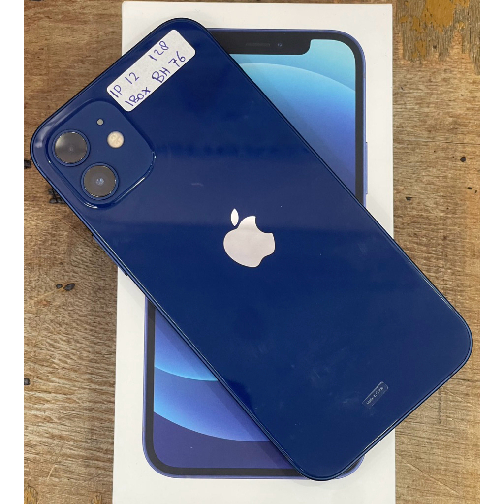 Hp Second iPhone 12 128GB IBOX Fullset