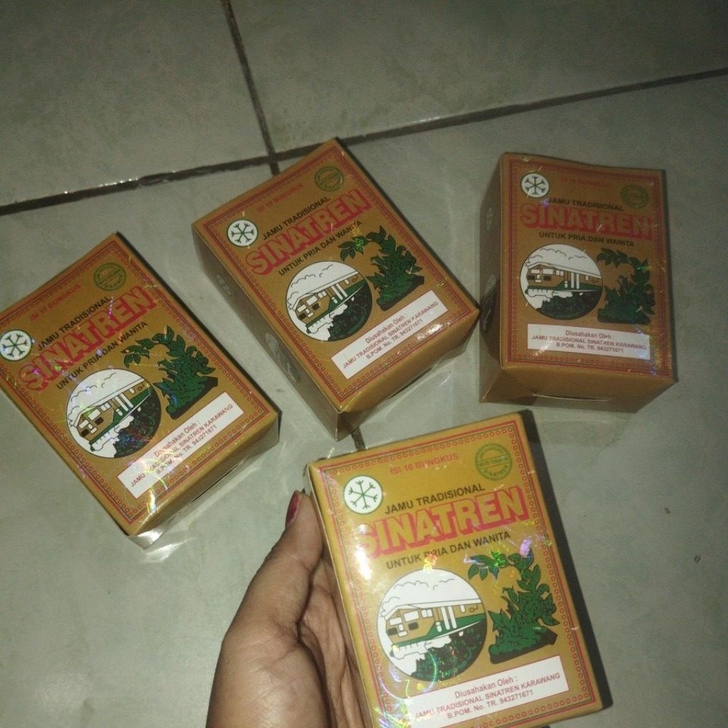 SINATREN JAMU TRADISIONAL ORIGINAL sakit gigi sakit pinggang keputihan sesak nafas urat syaraf koren