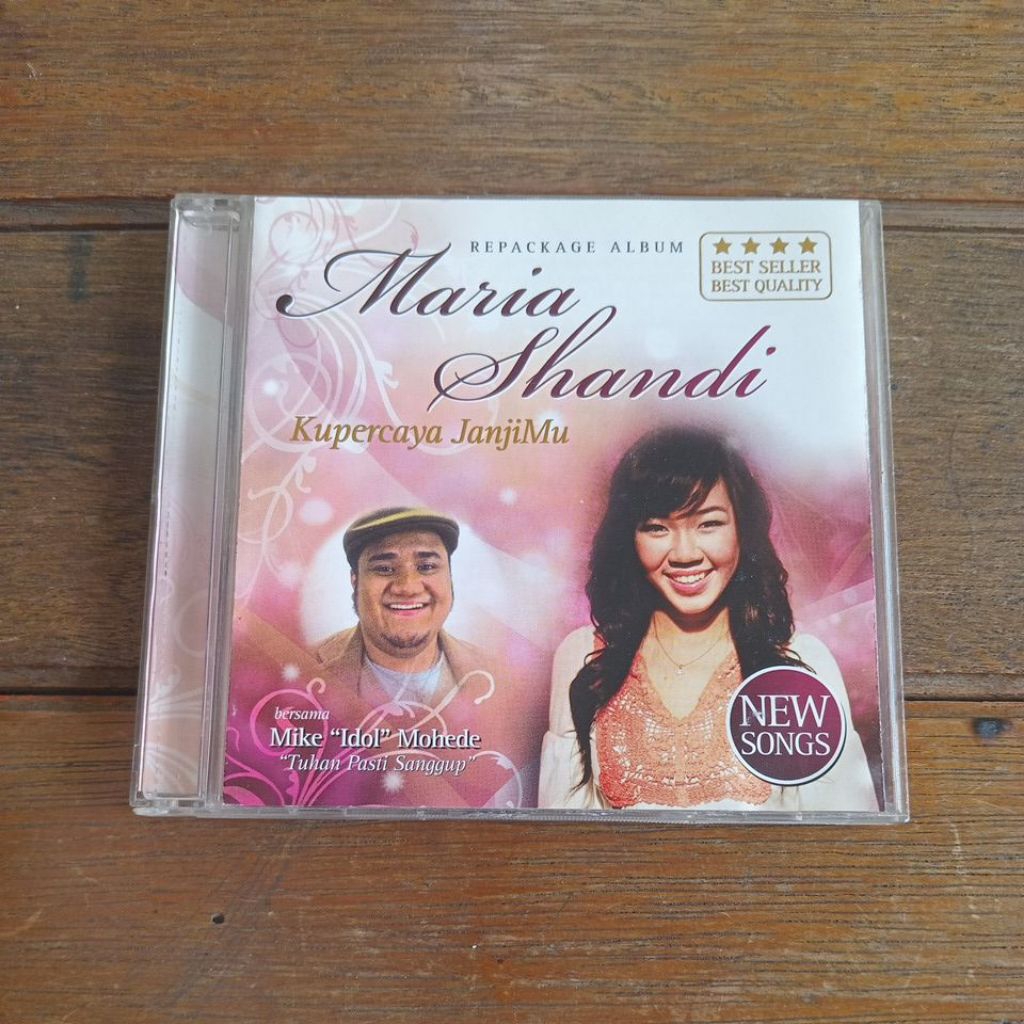 CD Maria Shandy Bersama Mike Idol Mohede Kupercaya Janjimu/2008 impact music