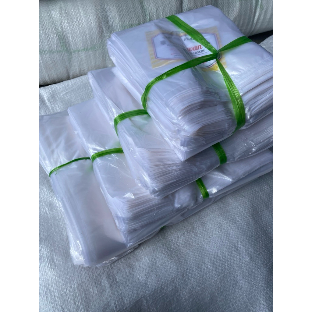 Kantong Plastik Kresek Transparan Pahlawan Clear Super Bening 1kg