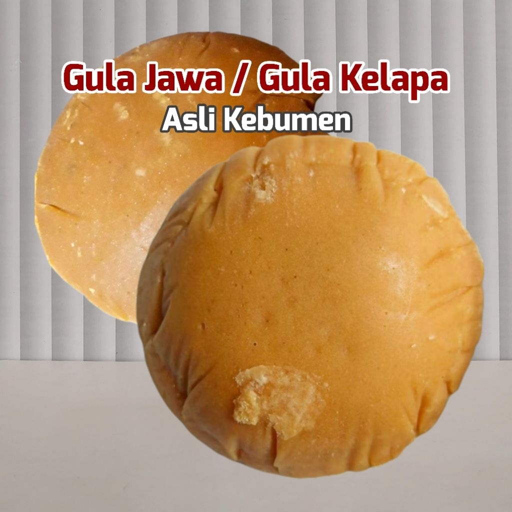 Gula Jawa Asli / Gula Kelapa / Gula Merah Asli Kebumen 1 kg