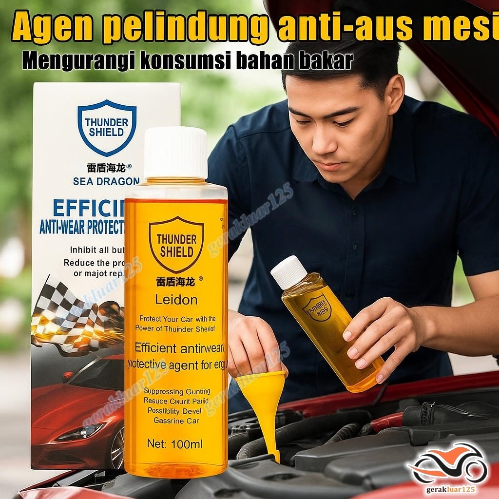Aditif Oli Mesin/Pelindung Mesin/Aditif Bahan Bakar/Perawatan Mesin 100ml