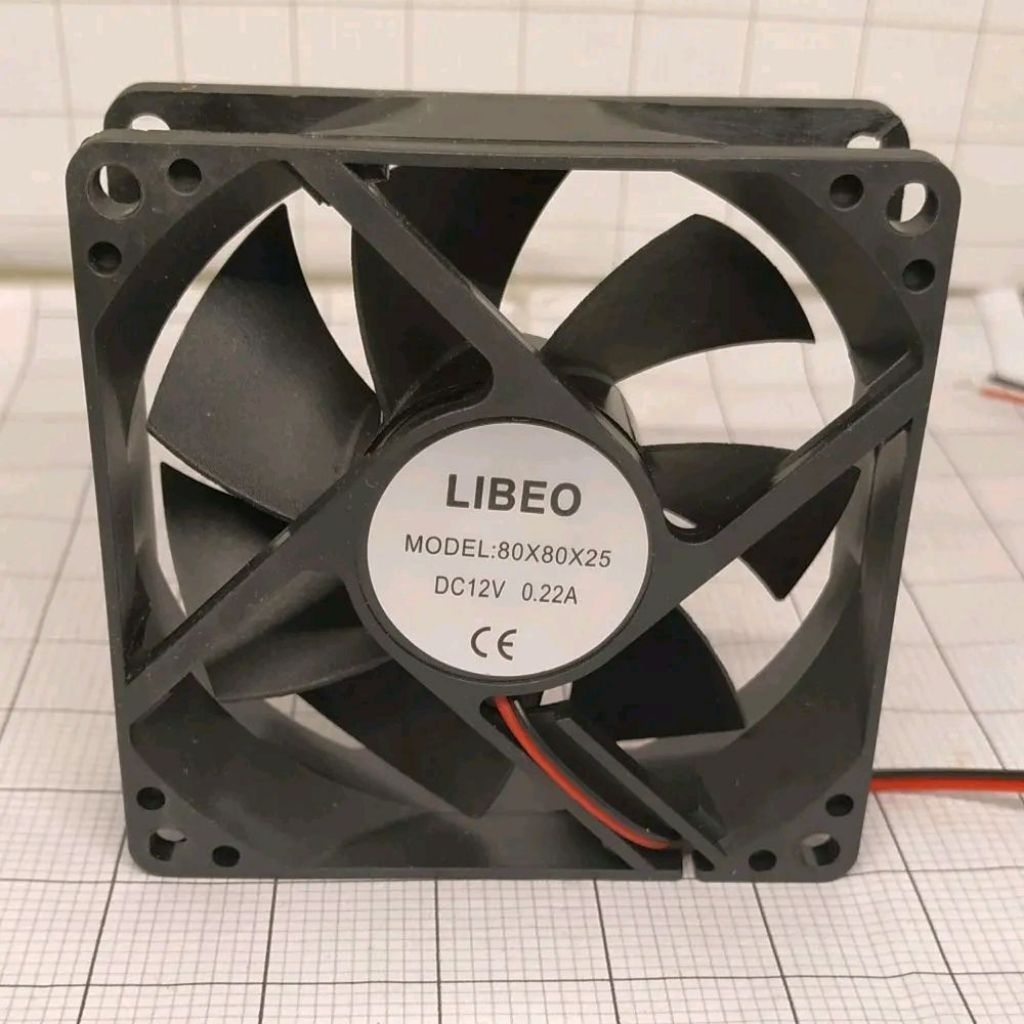 Fan 8x8 / Fan DC 8x8 / Fan 8x8 DC / Fan DC 8 x 8 12V kipas