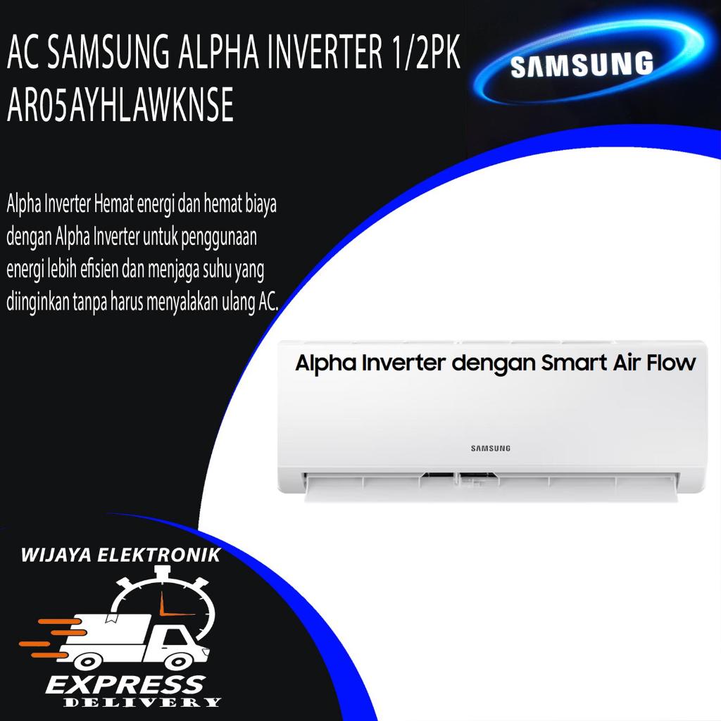 Samsung AC Windfree 2PK Inverter AI Auto Cooling - AR18BYFANWKNSE