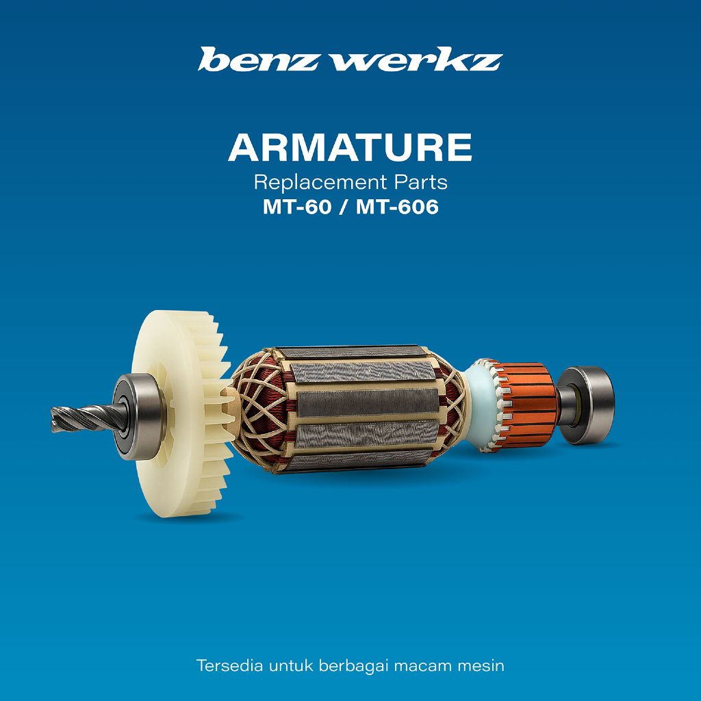 Armature MT 60 Dinamo Mesin Bor Listrik 10 mm Maktec / Angker Power Tools Mesin Bor Listrik 10 mm Ma
