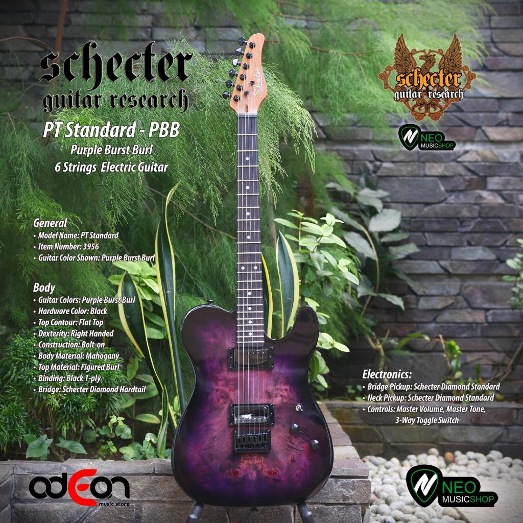 SCHECTER PT Standard PBB 6 Strings Electric Guitar