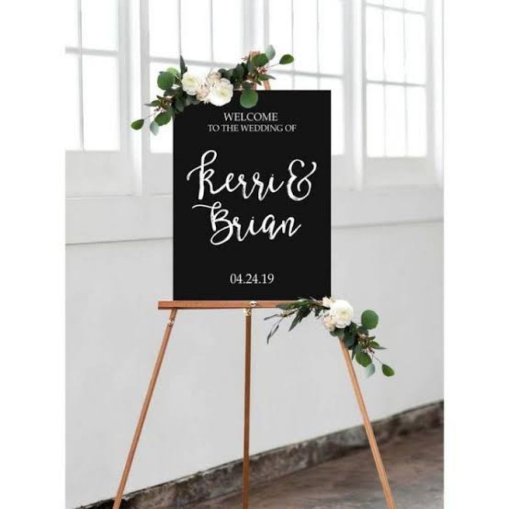 WELCOME SIGN WEDDING