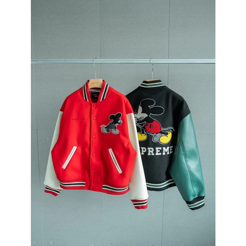 Sup. Number (N)ine Mickey Varsity Jacket
