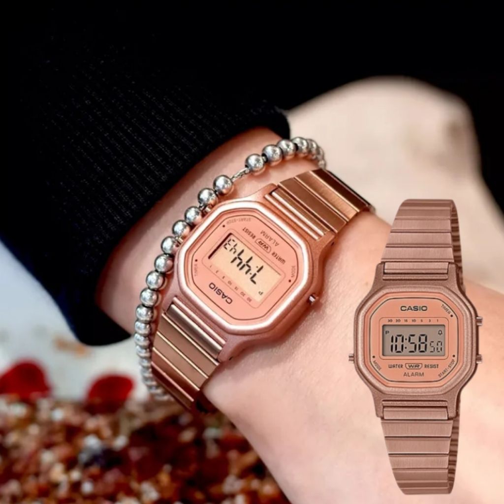 Terbaru Jam Tangan Wanita Casio Digital  LA-11WR-5ADF Casio Garansi Resmi La-11wr-5a