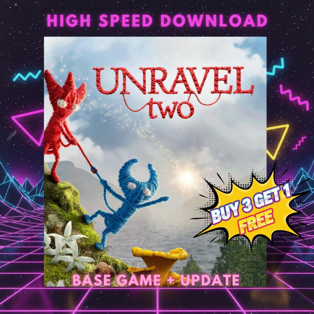 Unravel Two | Game PS4 HEN Digital ( Format PKG ) | Full Version