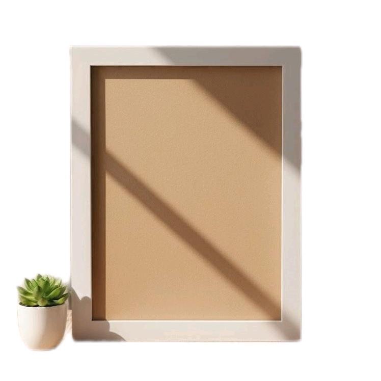 Frame Foto / Bingkai Foto 12 R (30x40) Tanpa Kaca Warna Putih & Hitam Bahan MDF