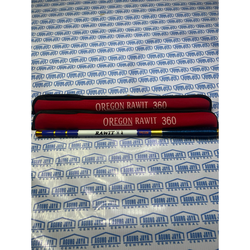 TEGEK OREGON RAWIT UK 180 210 240 270 300 360 LENTUR KUAT UNTUK IKAN WADERAN