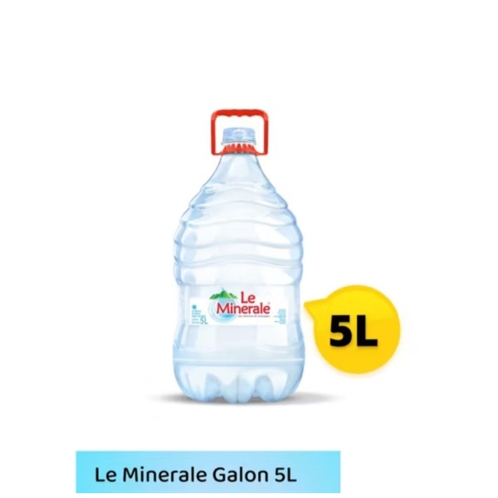 Le minerale Galon 5 Liter Air Segar berkualitas