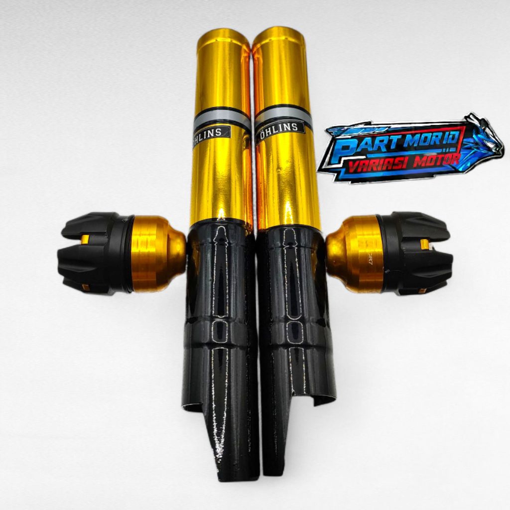 Cover shok mio+ jalu as roda depan  untuk semua motor mio, mio m3, mio j, mio gt, mio fino, mio soul