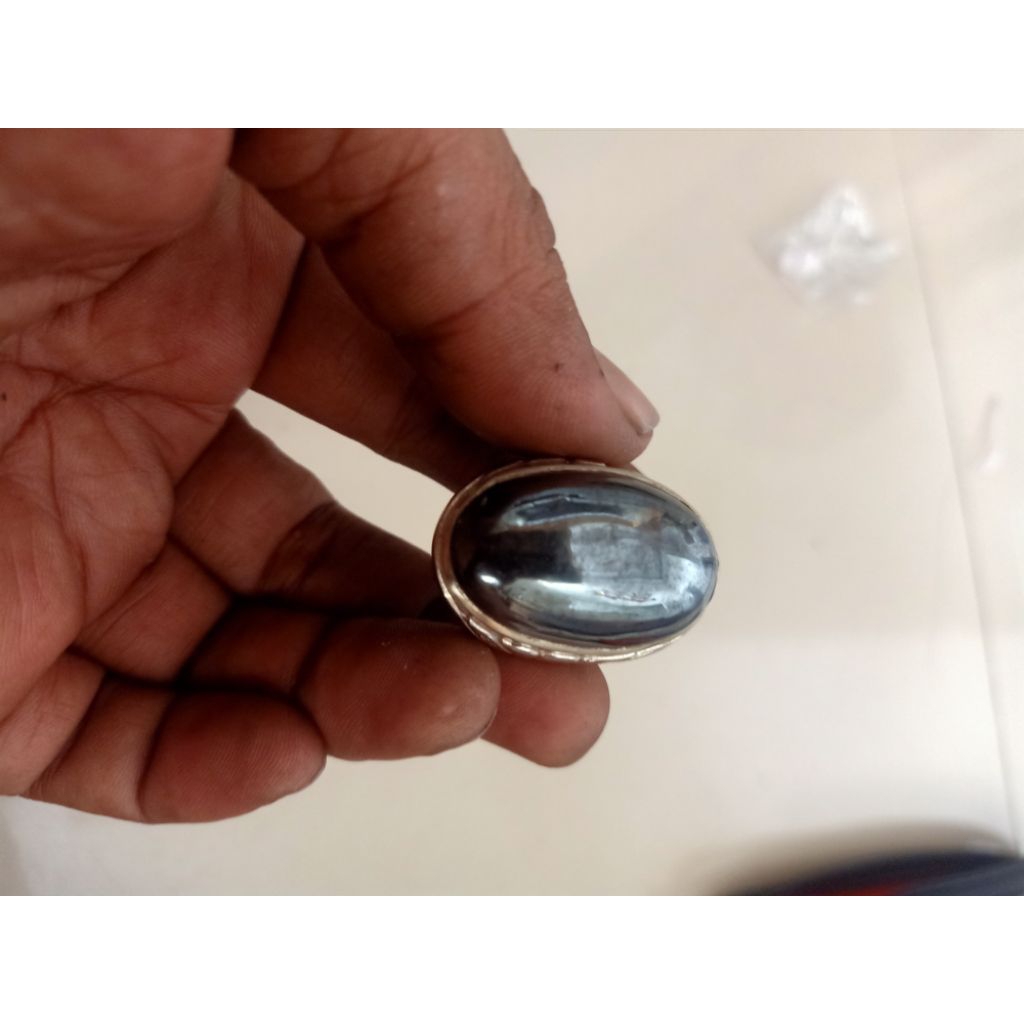 batu badar besi kursani top jari 8 A