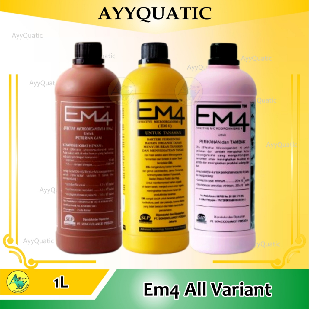 EM4 Perikanan 1 liter | EM4 Peternakan 1 liter