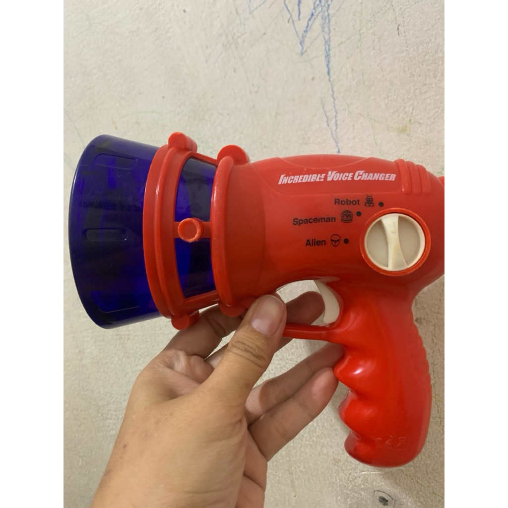 mainan voice changer robot