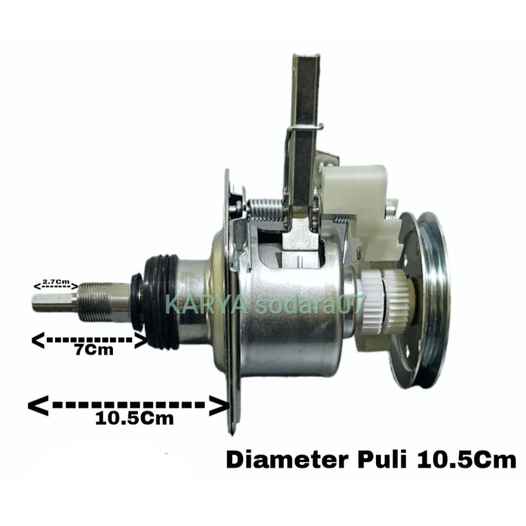 GEAR BOX MESIN CUCI SAMSUNG 1 TABUNG AS KOTAK 2 GEAR WOBBLE DIAMOND DRUM