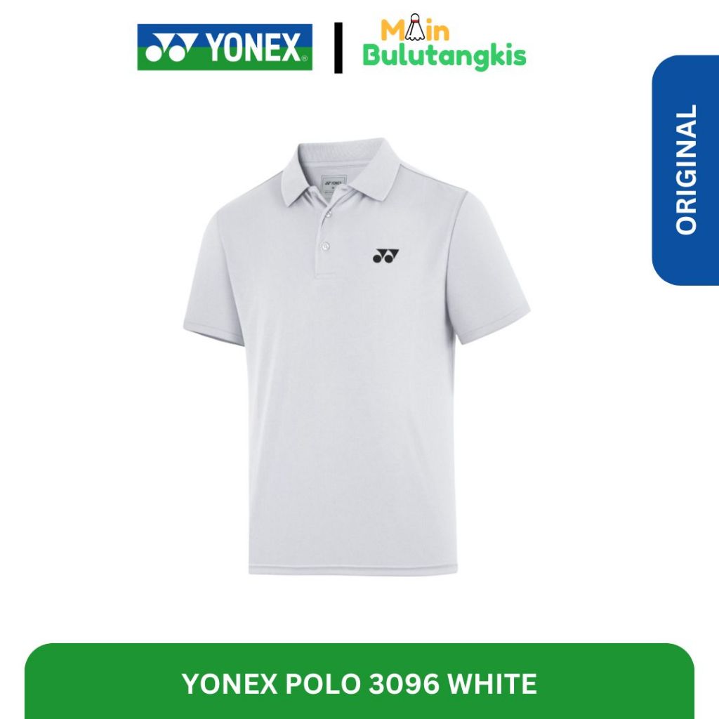 Jersey Polo Badminton Yonex 3096 White Original