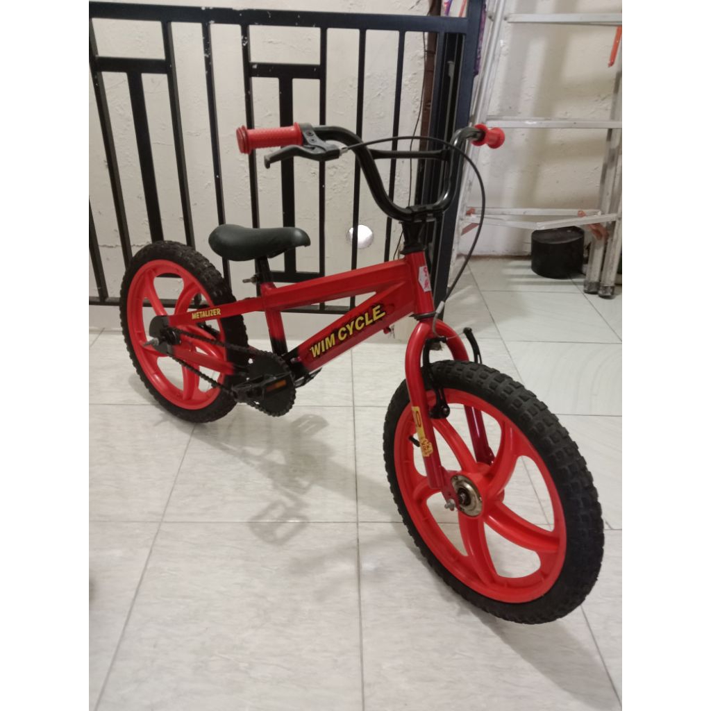 SEPEDA ANAK COWOK WIM CYCLE BEKAS UKURAN 18 TERMURAH / SEPEDA ANAK COWOK SECOND UKURAN 18 MURAH / SE