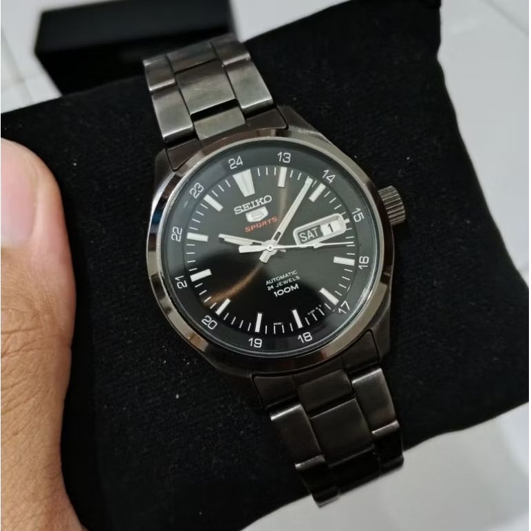 Seiko 5 sports automatic SRP267K1 original second full set