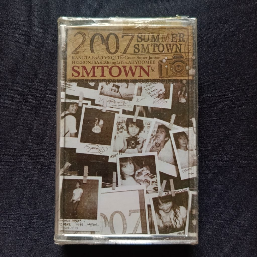 Kaset V/A (KANGTA, BoA, TVXQ, Super Junior, etc) - 2007 Summer SMTOWN (Sealed)