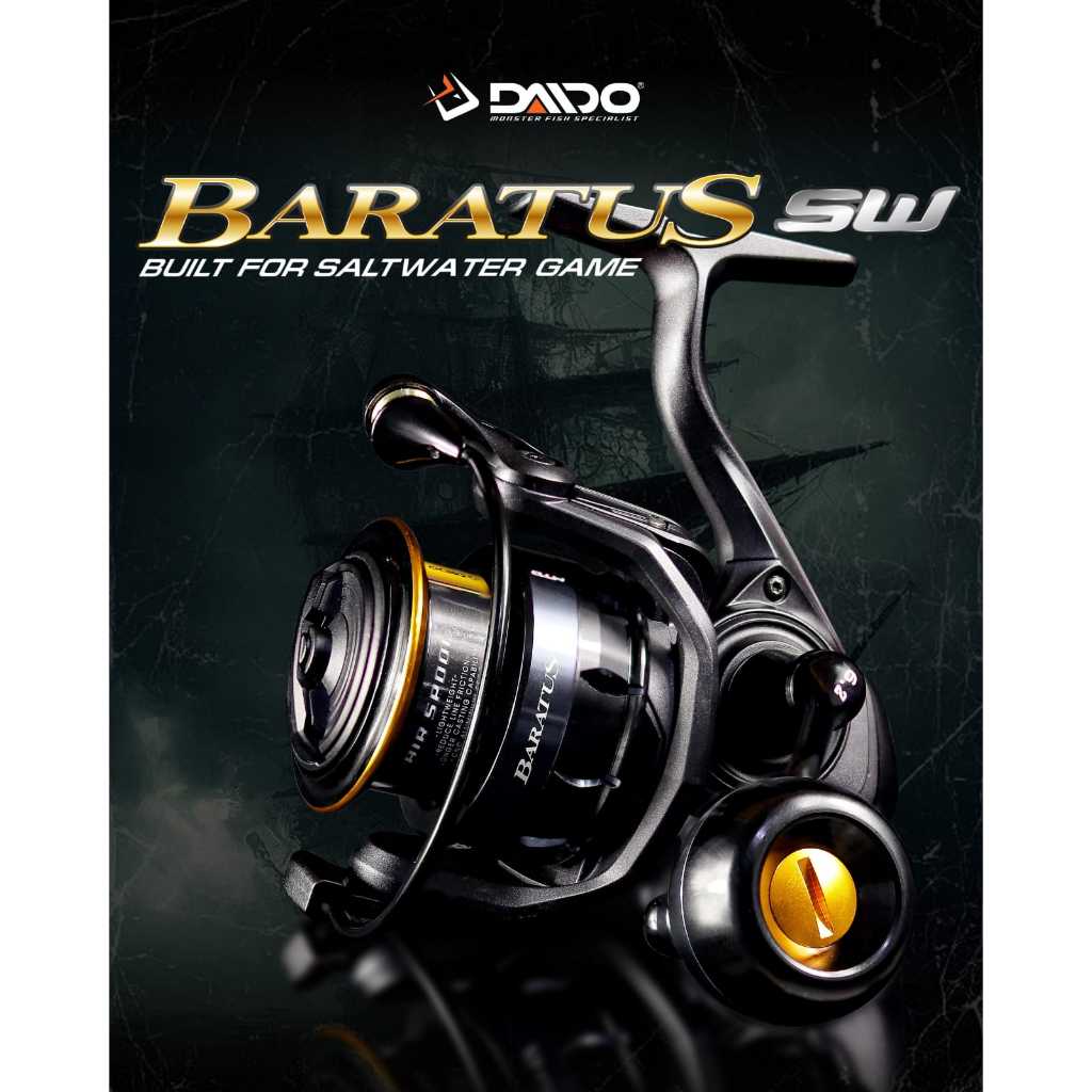 Reel Daido Baratus SW Power Handle