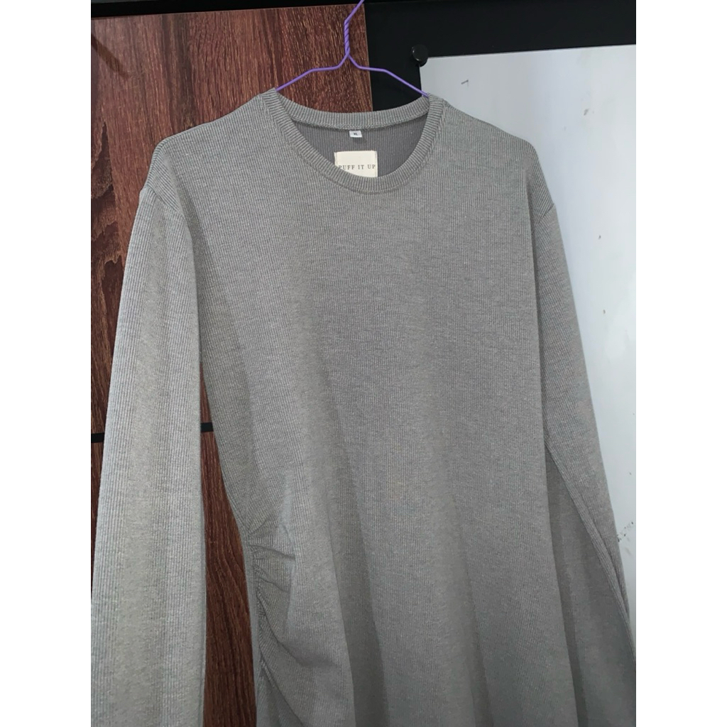 Preloved Puff It Up Basic Knit Dress