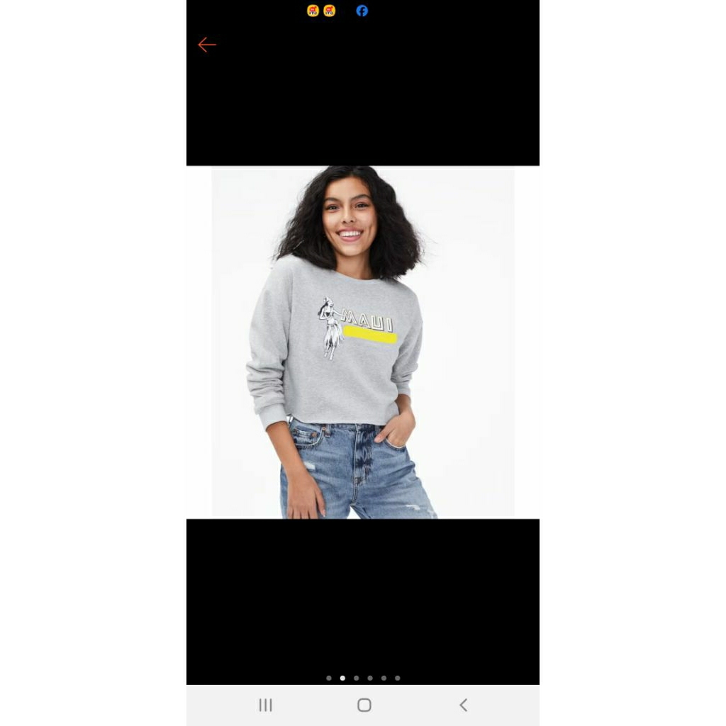 AEROPOSTALE CROP SWEATER