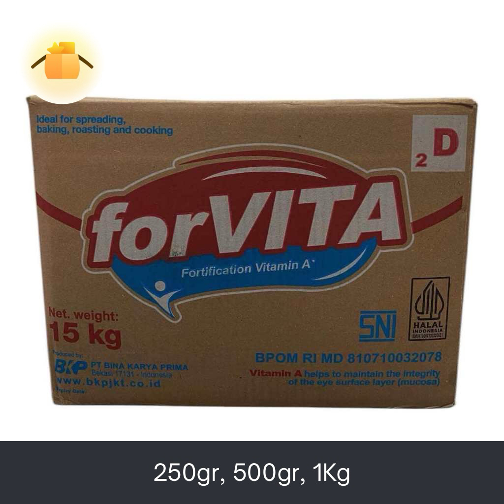 (REPACK) FORVITA MARGARIN 1 KG / MARGARIN CURAH / MARGARIN TIMBANGAN / MARGARIN FORVITA