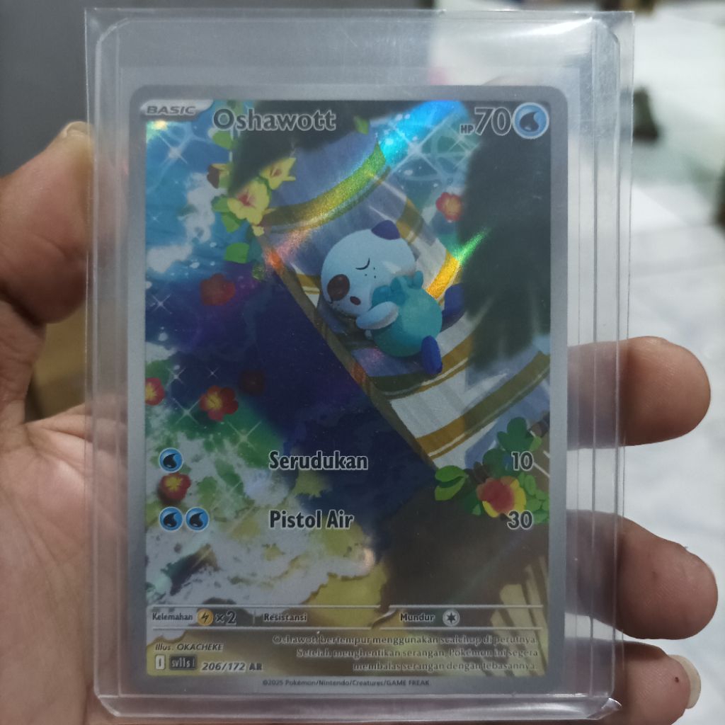Oshawott (206/172 AR) | POKEMON TCG INDONESIA