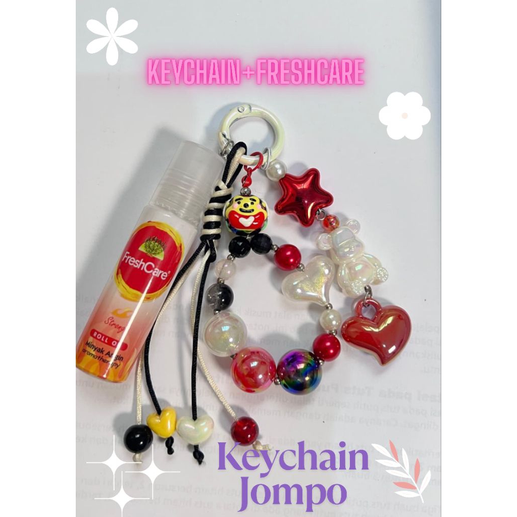 Keychain Jompo Freshcare/ Bagcharm Freshcare/ Gantungan Kunci Freshcare
