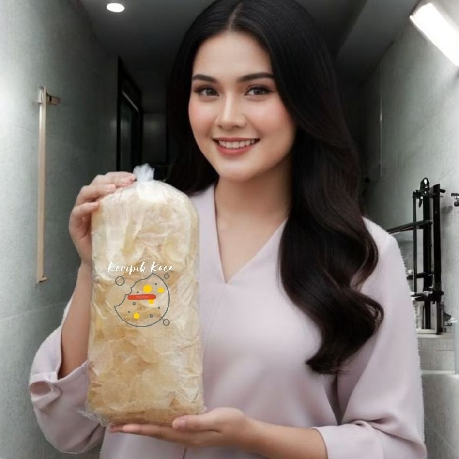Keripik Kaca mentah siap olah 1 kg Kang Kirca
