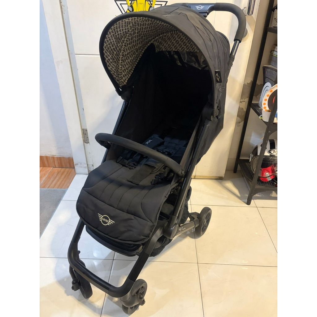 Preloved Stroller Easy Walker Mini Buggy XS | Stroller Hitam | Stroller Mini Cooper, Easywalker Mini