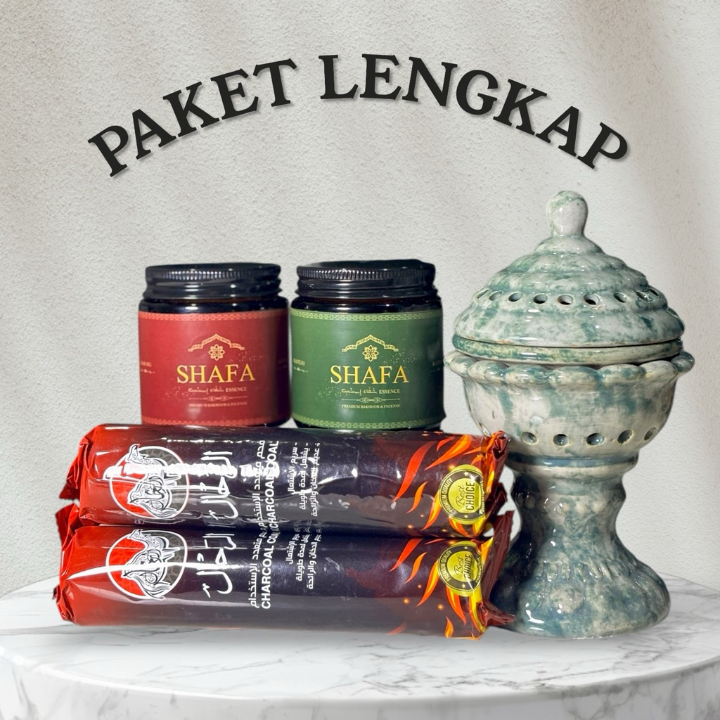 LENGKAP] Bukhur Arab Paket Lengkap Bukhur Arab Serbuk Wewangian Dupa Non Alkohol Tahan Lama Paket Le