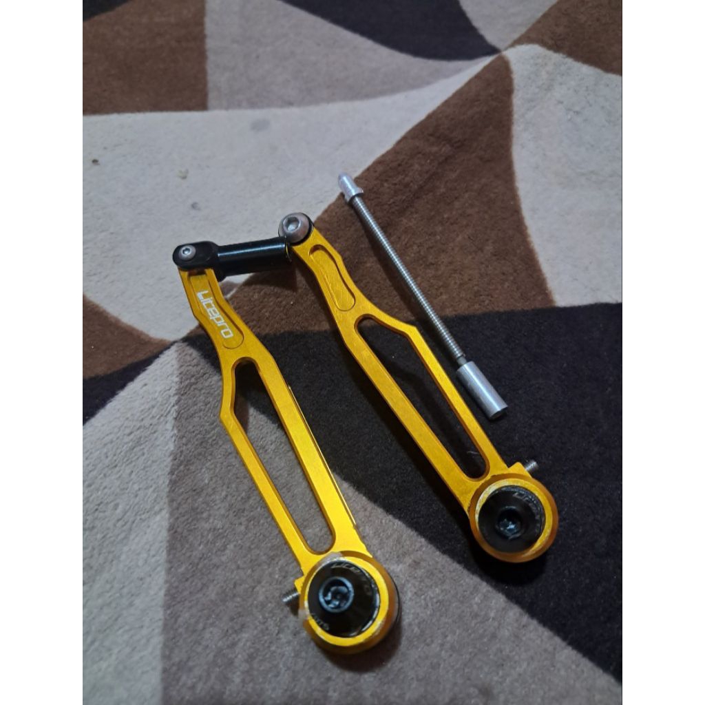 v brake long set depan-belakang