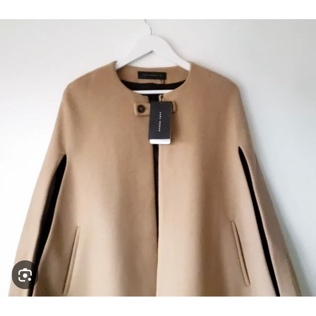 [Preloved] Ponco Coat Zara Woman