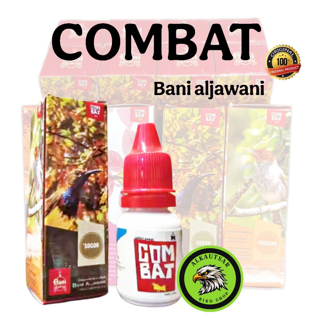 COMBAT VITAMIN BURUNG ORIGINAL PRODUK BANI ALJAWANI COMBAT KOLIBRI SWEAT
