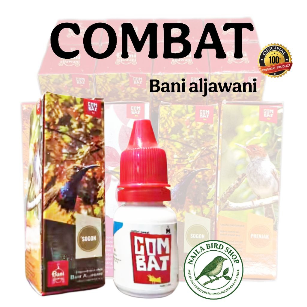 COMBAT BANI ALJAWANI ORIGINAL PRODUK COMBAT VITAMIN BURUNG
