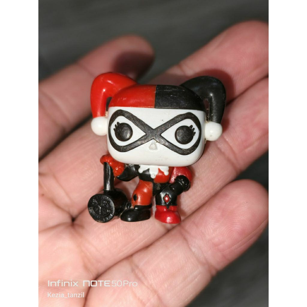 ACTION MINI FIGURE FIGUR KECIL HARLEY QUEEN ORIGINAL BRAND ORIGINAL ASLI FUNKO JOKER JOCKER BADUT CL