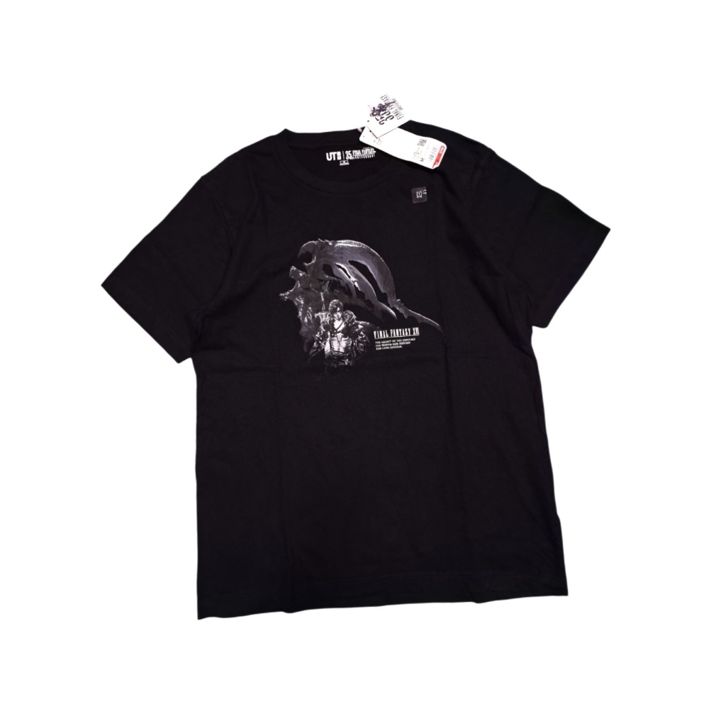 kaos oblong uniqlo x yhe final fantasy bnwt